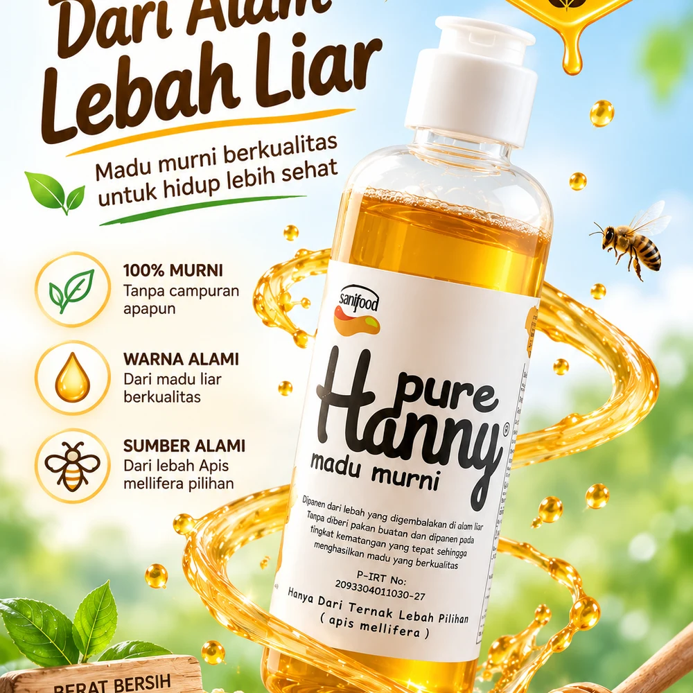 Pure Hanny Madu Murni (300g) - foto 1