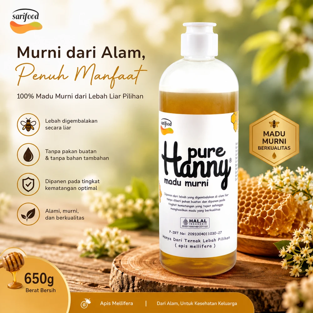 Pure Hanny Madu Murni (650g) - foto 1
