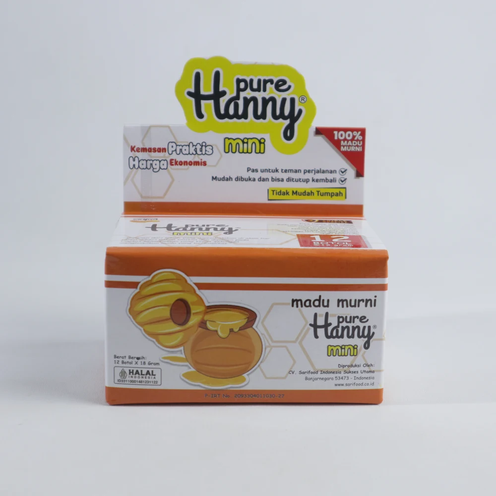 Pure Hanny Madu Murni Sachet (18g) - foto 4