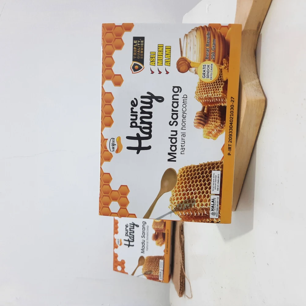 Pure Hanny Madu Sarang Alami 250g - Panen Mandiraja Banjarnegara