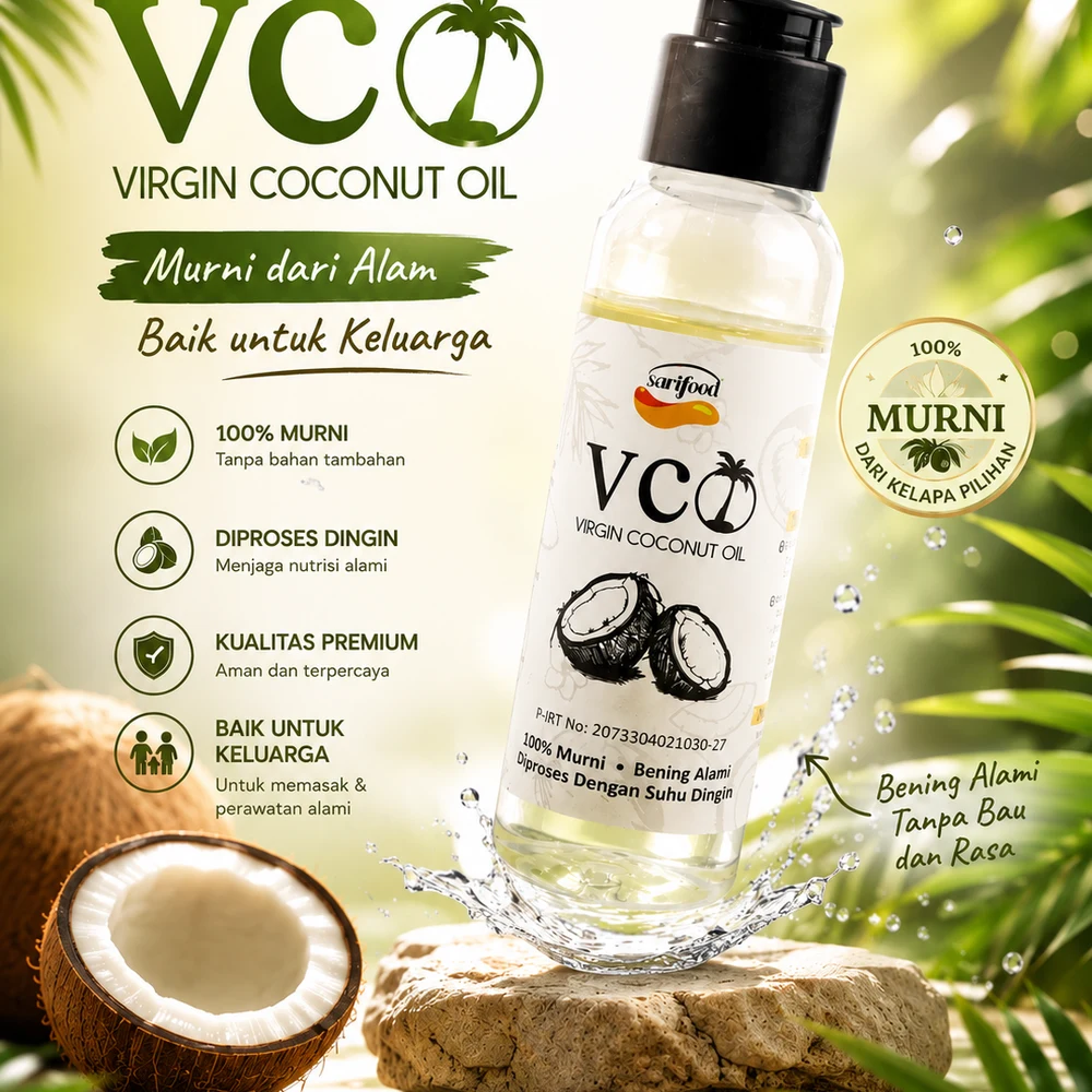 Sarifood Virgin Coconut Oil (VCO) - foto 1